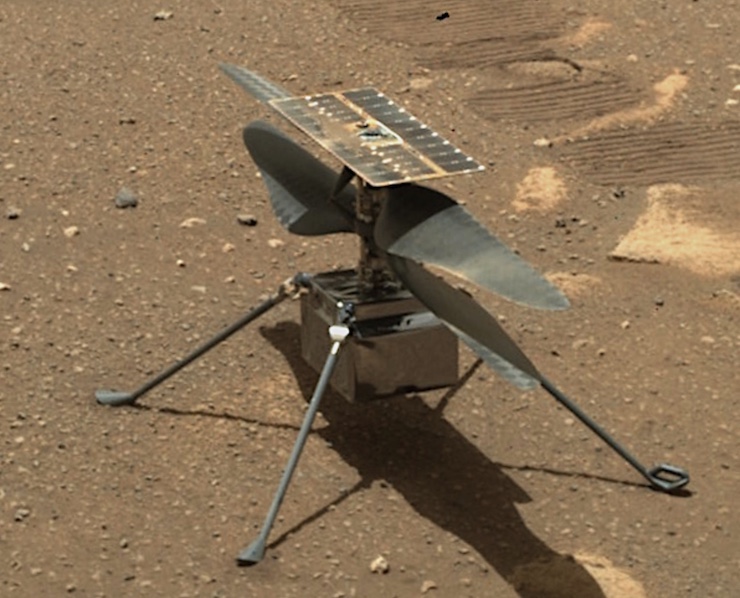 Un-Rover-Martien-Utilise-un-Drone-nomme-Ingenuity-pour-Explorer